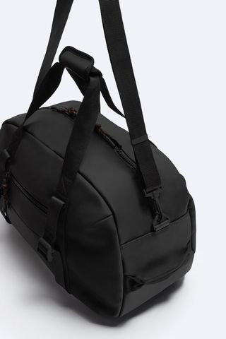 Bolsa bowling negro engomado