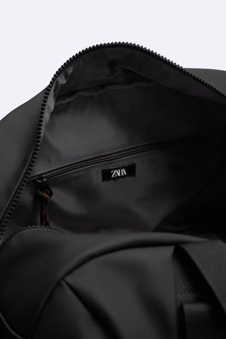 Bolsa bowling negro engomado