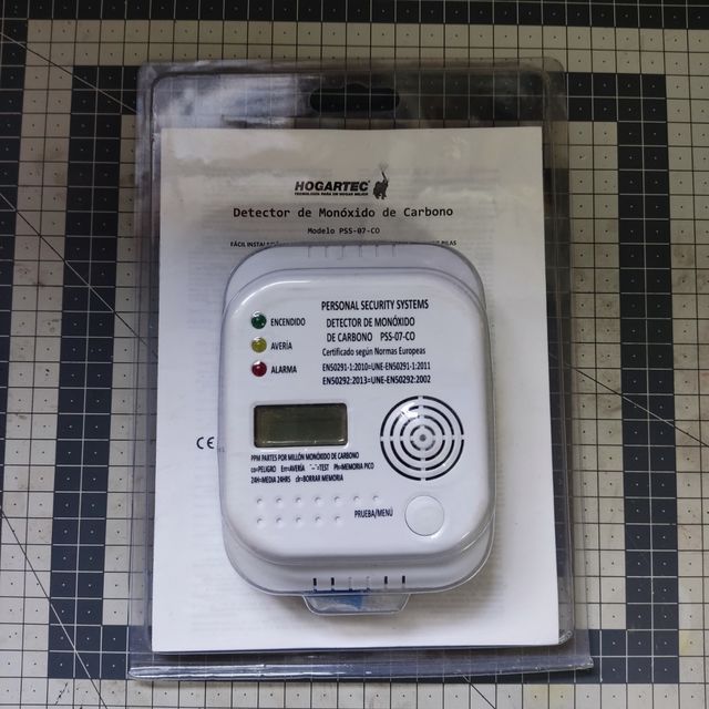 Detector de monóxido de carbono