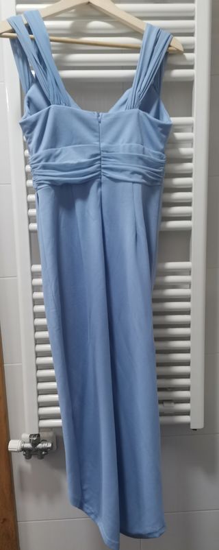 Vestido coctel azul