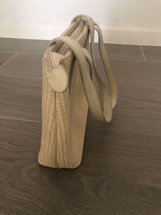 Bolso vintage rafia