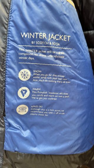 Abrigo Scotch and Soda