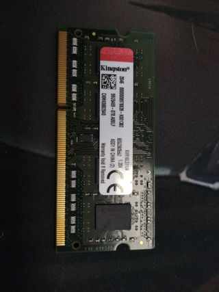 Memoria RAM portátil 4GB
