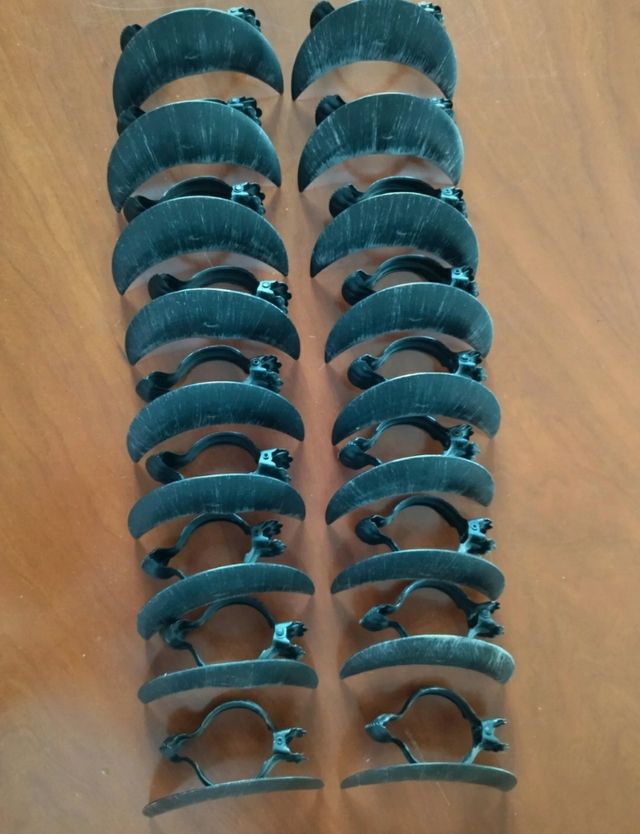 Pinzas para colgar cortinas