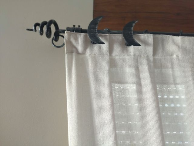 Pinzas para colgar cortinas