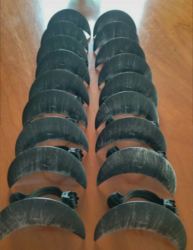 Pinzas para colgar cortinas