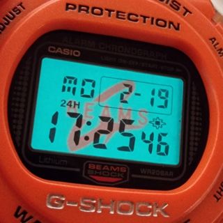 Casio G-shock DW-5700 Beams 20th naranja de segunda mano por 185