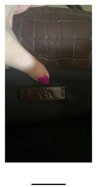borsa zara effetto coccodrillo