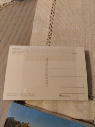 Lotto cartoline templi Agrigento . Vintage