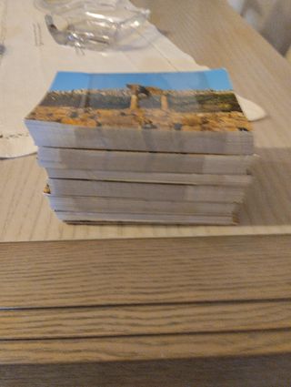 Lotto cartoline templi Agrigento . Vintage