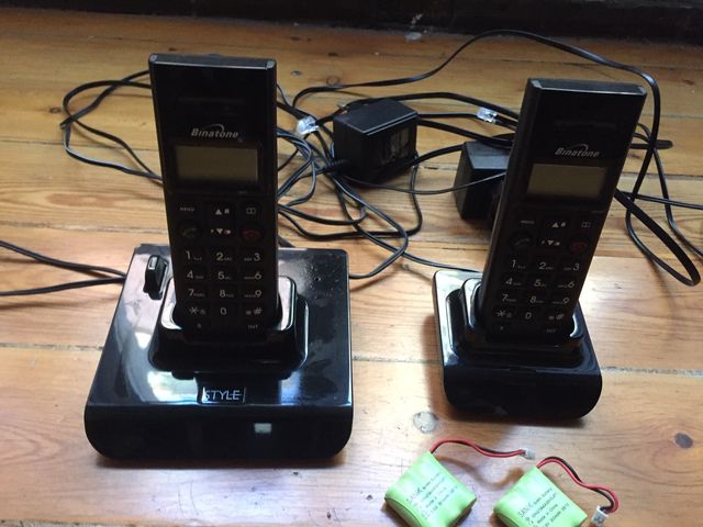 Duo teléfonos inalámbricos Binatone Style