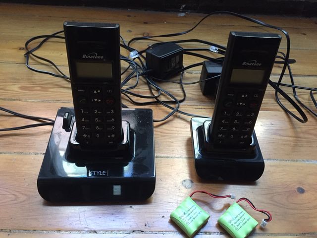 Duo teléfonos inalámbricos Binatone Style