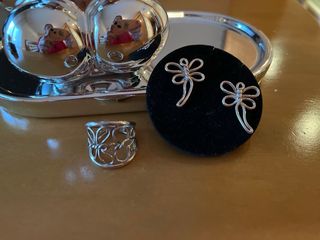 Conjunto plata Tous Alicia