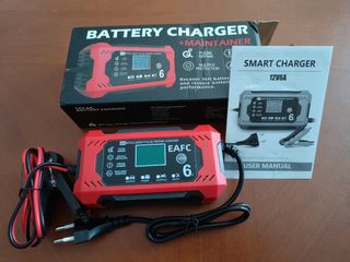 Cargador bateria coche