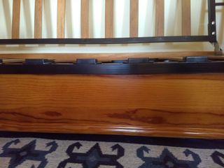 Sofá cama Clic Clac de tres plazas con arcón