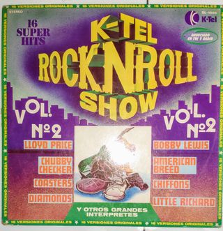 Vinilo K-Tel Rock 'N' Roll Show Nº 2