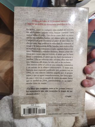 Libro A tres metros sobre el cielo