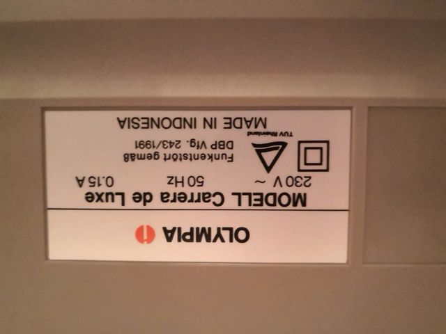 Maquina de escribir electrica