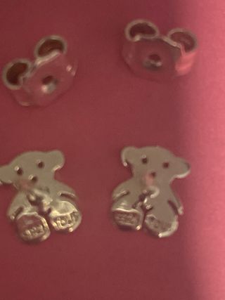 pendientes tous y anillo a juego tous d plata