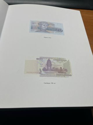 album Billetes del Mundo