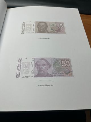 album Billetes del Mundo