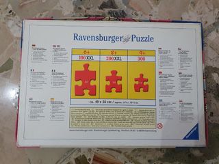 Set 4 Giochi per bambini. 3 Puzzle e 1 Sapientino.