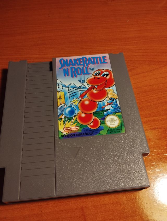 Snake Rattle Roll - Nintendo NES