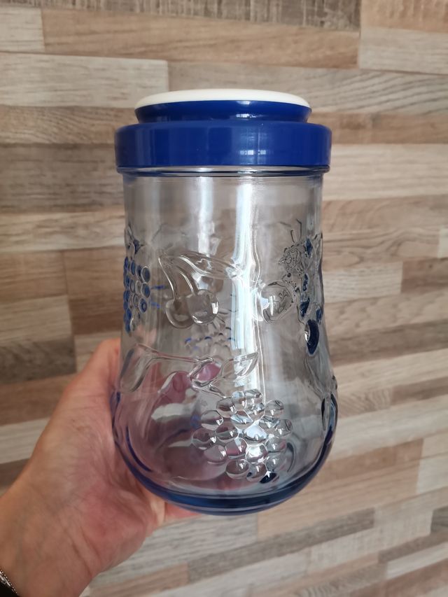 Tris contenitori barattoli cucina sale caffè zucch