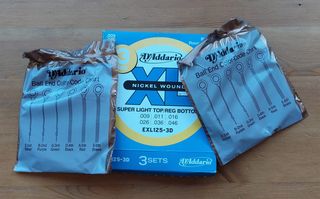 Lote 2 set cuerdas guitarra eléctrica