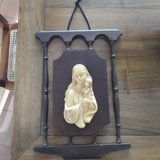 Immagine sacra Madonna con bambino