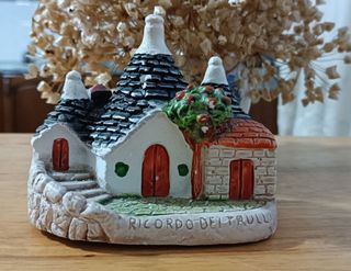 Souvenir Alberobello Italy Trullo Gesso Passiatore