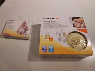 Medela Swing Maxi, esterilizador y cojín lactancia