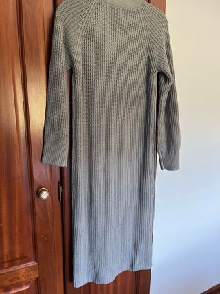 Vestido midi em malha