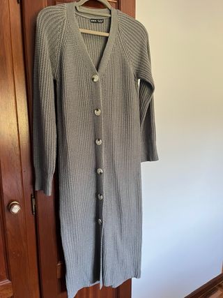 Vestido midi em malha