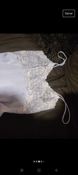 Camisón vestido lencero