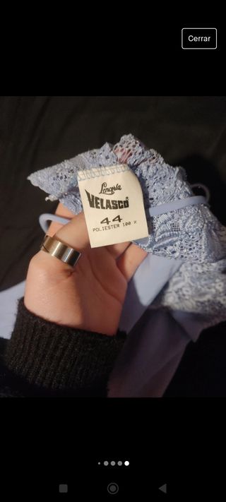 Camisón vestido lencero