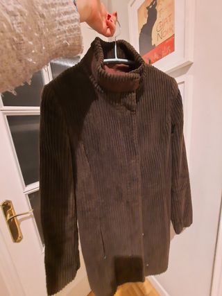 Chaqueta Purificación García de pana