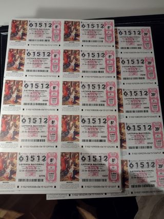 Billetes de lotería, antiguos