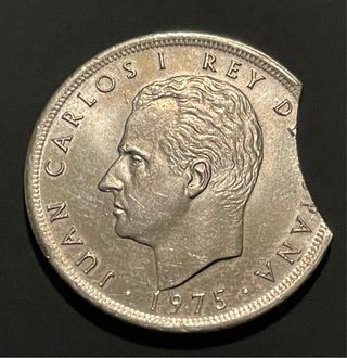 5 Pesetas 1975 *79 Segmetada