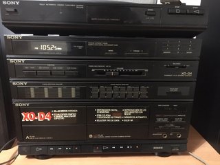 Hifi compacto Sony XO D4+ plato giradiscos