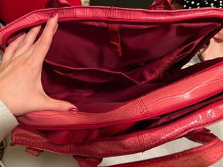 Maletín de piel para portatil y porta documentos