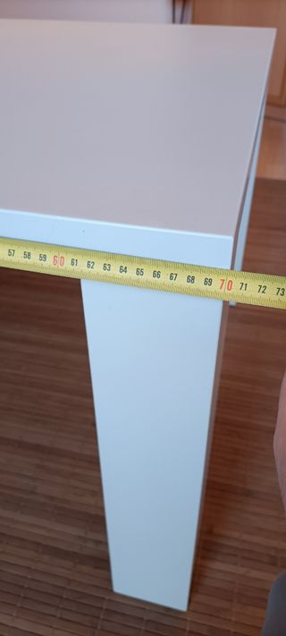 Mesa auxiliar robusta blanco