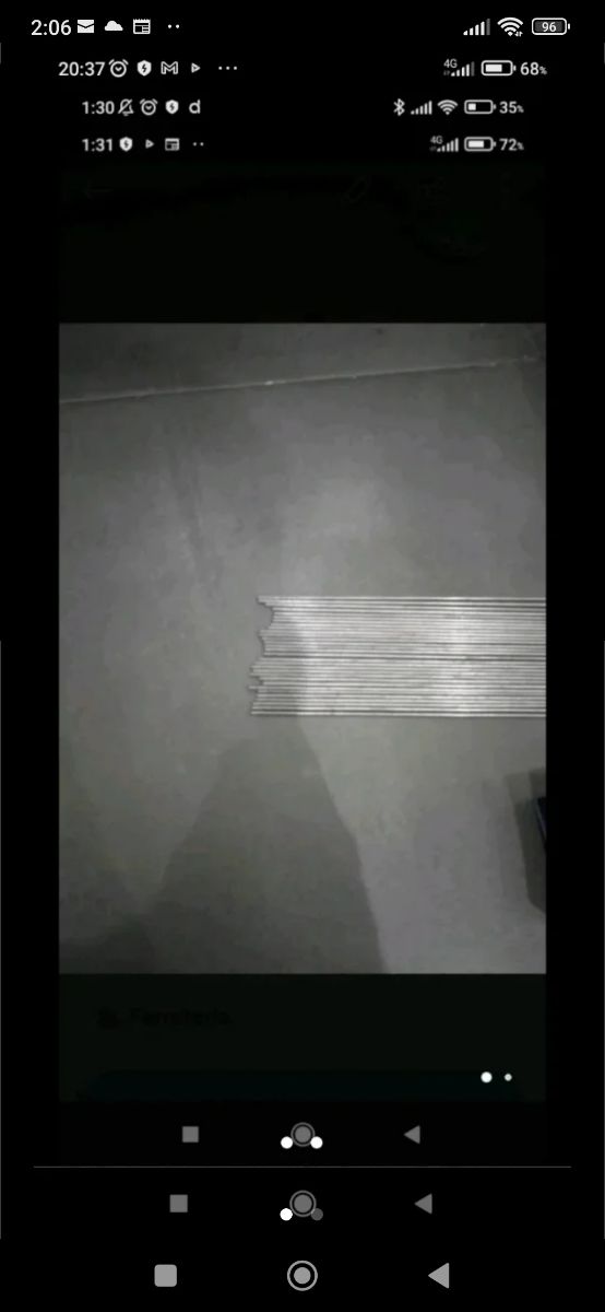 Varillas de plata 40% plata parasoldar con soplete