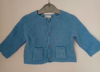 Conjunto 2 chaquetas bebé de punto
