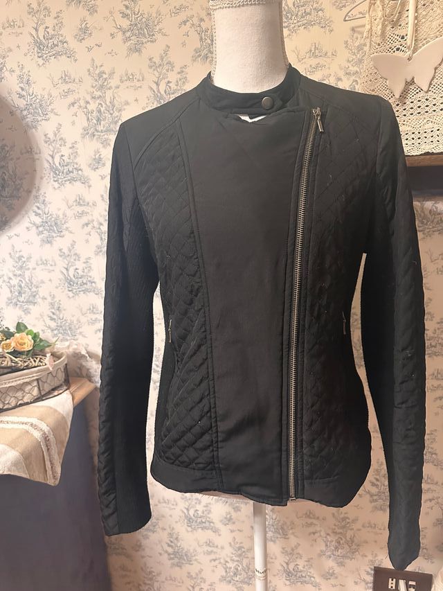 Chaqueta motera ligeramente acolchada, Naf Naf