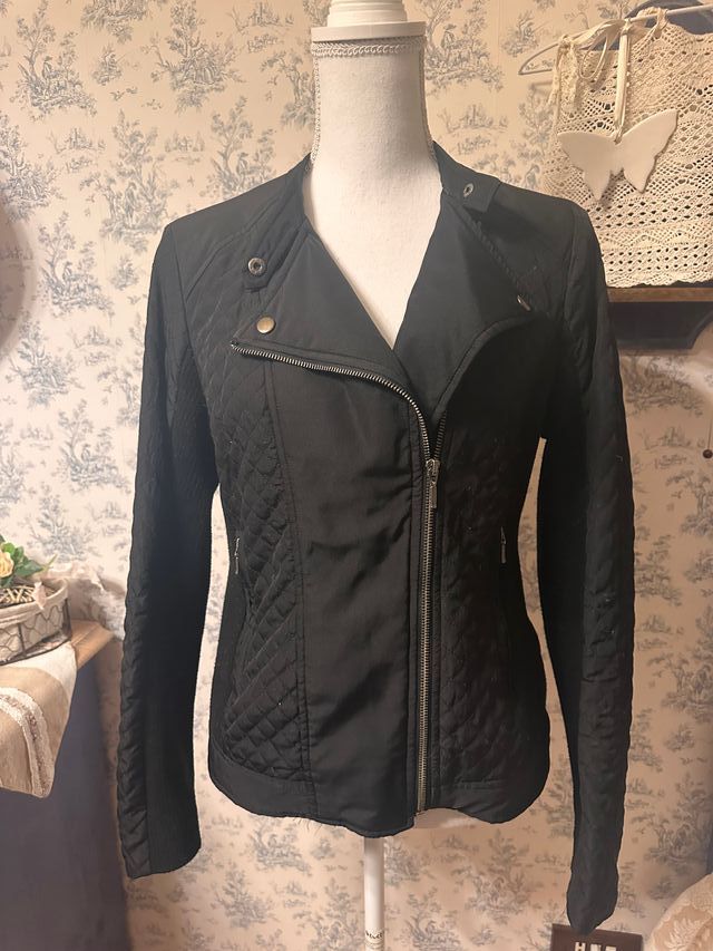 Chaqueta motera ligeramente acolchada, Naf Naf