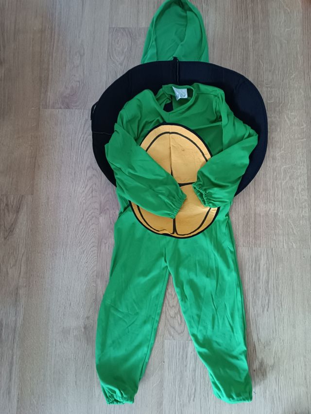 Traje tortuga ninja infantil 3-5 años