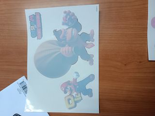 MARIO VS DONKEY KONG - PEGATINAS EXCLUSIVAS.