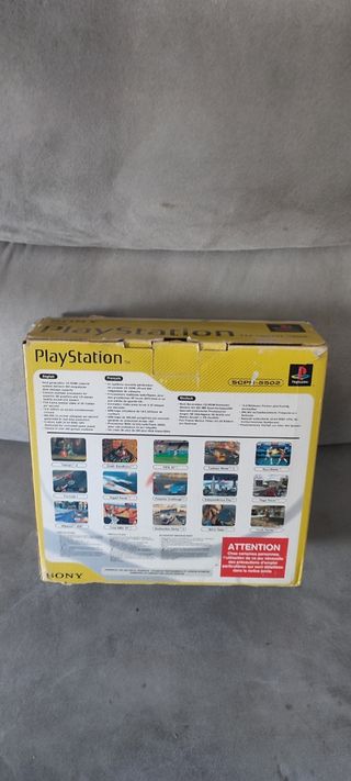 Consola ps1 con caja