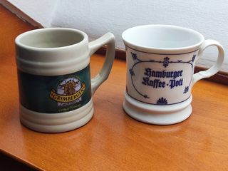 DOS JARRAS PEQUEÑAS ALEMANAS